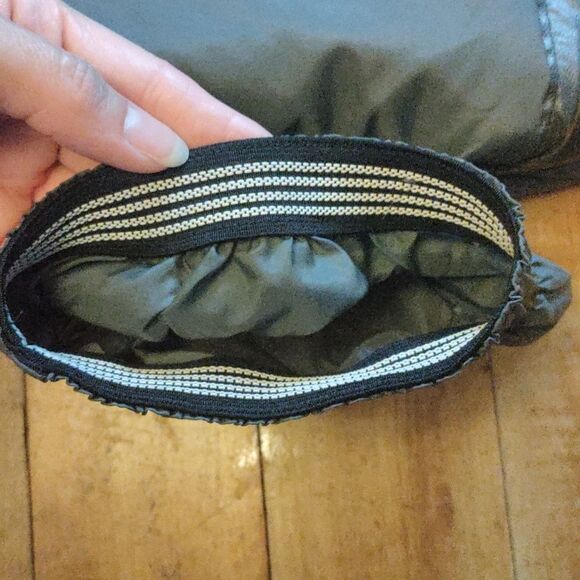 Lands End Black Snow Pants Size 8 Grow A Longs Winter Snow Sports Ski Snowboard - Picture 13 of 14